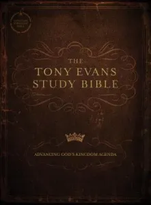CSB Tony Evans Study Bible, Hardcover: Study Notes and Commentary, Articles, Videos, Easy-To-Read Font (Evans Tony)(Pevná vazba)