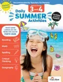 Daily Summer Activities: Moving from 3rd Grade to 4th Grade, Grades 3-4 (Evan-Moor Educational Publishers)(Paperback)