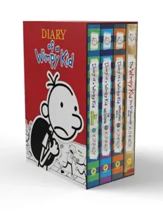 Diary of a Wimpy Kid Box of Books (12-14 Plus Diy) (Kinney Jeff)(Pevná vazba)