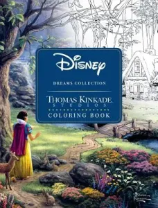 Disney Dreams Collection Thomas Kinkade Studios Coloring Book (Kinkade Thomas)(Paperback)