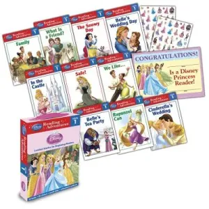 Disney Princess Reading Adventures Disney Princess Level 1 Boxed Set [With 86 Stickers and Parent Letter, and Achievement Certificate] (Disney Book Group)(Boxed Set)