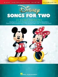 Disney Songs for Two Clarinets: Easy Instrumental Duets (Hal Leonard Corp)(Paperback)