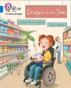 Dragon in the Jam - Band 04/Blue (Welsh Clare Helen)(Paperback / softback)