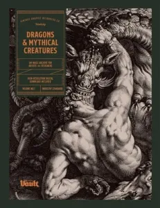Dragons and Mythical Creatures: An Image Archive for Artists and Designers (James Kale)(Paperback)