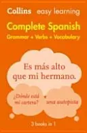 Easy Learning Spanish Complete Grammar, Verbs and Vocabulary (3 books in 1) - Trusted Support for Learning (Collins Dictionaries)(Paperback / softback)