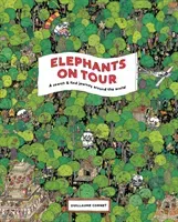 Elephants on Tour - A Search & Find Journey Around the World(Pevná vazba)