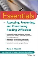 Essentials of Assessing, Preventing, and Overcoming Reading Difficulties (Kilpatrick David A.)(Paperback)