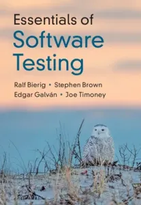 Essentials of Software Testing (Bierig Ralf)(Pevná vazba)