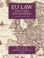 Eu Law: Text, Cases, and Materials (Craig Paul)(Paperback)