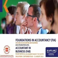 FAB - ACCOUNTANT IN BUSINESS - POCKET NOTES (Kaplan Publishing)(Paperback / softback)