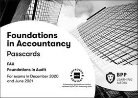 FIA Foundations in Audit (International) FAU INT - Passcards (BPP Learning Media)(Spiral bound)