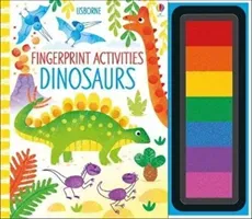 Fingerprint Activities Dinosaurs (Watt Fiona)(Spiral bound)