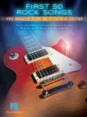 First 50 Rock Songs You Should Play on Electric Guitar (Hal Leonard Corp)(Paperback)