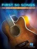 First 50 Songs You Should Play on Acoustic Guitar (Hal Leonard Corp)(Paperback)