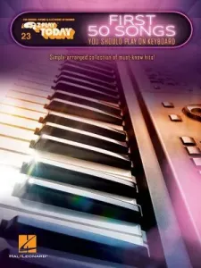 First 50 Songs You Should Play on Keyboard: E-Z Play Today Volume 23 (Hal Leonard Corp)(Paperback)