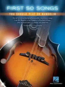 First 50 Songs You Should Play on Mandolin (Sokolow Fred)(Paperback)