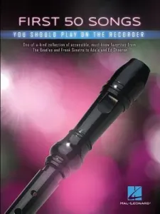 First 50 Songs You Should Play on Recorder (Hal Leonard Corp)(Paperback)