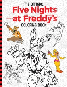 Five Nights at Freddy's Official Coloring Book: An Afk Book (Cawthon Scott)(Paperback)