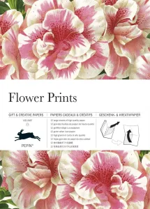 Flower Prints - Gift & Creative Paper Book Vol. 77 (Van Roojen Pepin)(Paperback / softback)