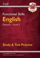 Functional Skills English: Edexcel Level 1 - Study & Test Practice (for 2021 & beyond) (Books CGP)(Paperback / softback)