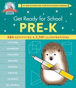 Get Ready for School: Pre-K (Revised & Updated) (Stella Heather)(Spiral)