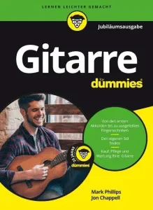 Gitarre fur Dummies Jubilaumsausgabe (Phillips Mark)(Pevná vazba)