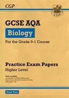 Grade 9-1 GCSE Biology AQA Practice Papers: Higher Pack 2 (CGP Books)(Paperback / softback)