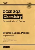 Grade 9-1 GCSE Chemistry AQA Practice Papers: Higher Pack 1 (CGP Books)(Paperback / softback)