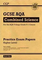 Grade 9-1 GCSE Combined Science AQA Practice Papers: Higher Pack 1 (CGP Books)(Paperback / softback)
