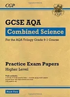 Grade 9-1 GCSE Combined Science AQA Practice Papers: Higher Pack 2 (CGP Books)(Paperback / softback)