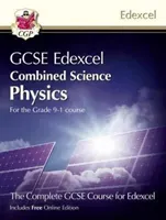 Grade 9-1 GCSE Combined Science for Edexcel Physics Student Book with Online Edition (CGP Books)(Paperback / softback)