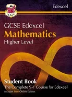 Grade 9-1 GCSE Maths Edexcel Student Book - Higher (with Online Edition) (CGP Books)(Paperback / softback)