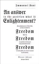Great Ideas an Answer to the Question: What Is Enlightenment? (Kant Immanuel)(Mass Market Paperbound)