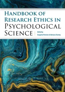 Handbook of Research Ethics in Psychological Science (Panicker Sangeeta)(Paperback)