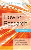 How to Research (Blaxter Lorraine)(Paperback)