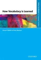 How Vocabulary Is Learned (Webb Stuart)(Paperback / softback)