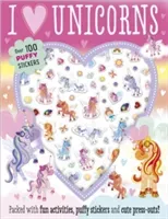 I Love Unicorns Puffy Sticker Activity(Paperback / softback)