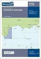 Imray Chart Y42 Laminated - Laminated Y42 Exmouth to Salcombe (Small Format) (Imray)(Sheet map, flat)
