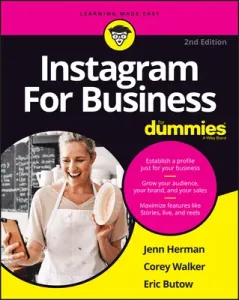 Instagram for Business for Dummies (Herman Jenn)(Paperback)