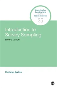 Introduction to Survey Sampling (Kalton Graham)(Paperback)