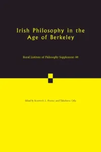 Irish Philosophy in the Age of Berkeley: Volume 88 (Pearce Kenneth L.)(Paperback)