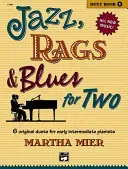 Jazz, Rags & Blues for 2 Book 1(Book)