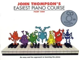 John Thompson's Easiest Piano Course - Part One (Book And Audio) (Thompson John)(Paperback / softback)