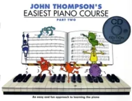 John Thompson's Easiest Piano Course - Part Two (Book And Audio) (Thompson John)(Paperback / softback)