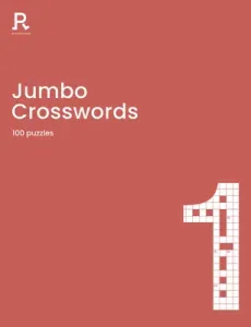 Jumbo Crosswords Book 1: A Super-Sized Crossword Book for Adults Containing 100 Puzzles (Richardson Puzzles and Games)(Paperback)