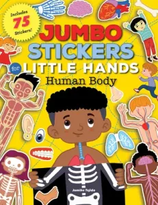 Jumbo Stickers for Little Hands: Human Body: Includes 75 Stickers (Tejido Jomike)(Paperback)