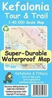 Kefalonia Tour and Trail Map (Kostura Jan)(Sheet map, folded)