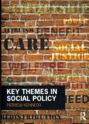 Key Themes in Social Policy (Kennedy Patricia)(Paperback)