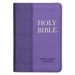 KJV Bible Mini Pocket Purple(Leather)