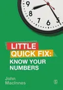 Know Your Numbers: Little Quick Fix (MacInnes John)(Paperback)
